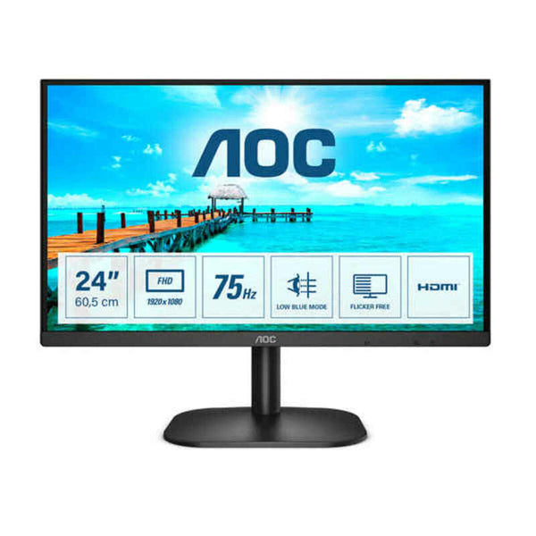 Monitor AOC 24B2XHM2 FHD LED 23,8" LCD VA Flicker free 24"-0