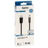 Cavo USB 2.0 A con USB B Hama 00200602 1,5 m Nero-2