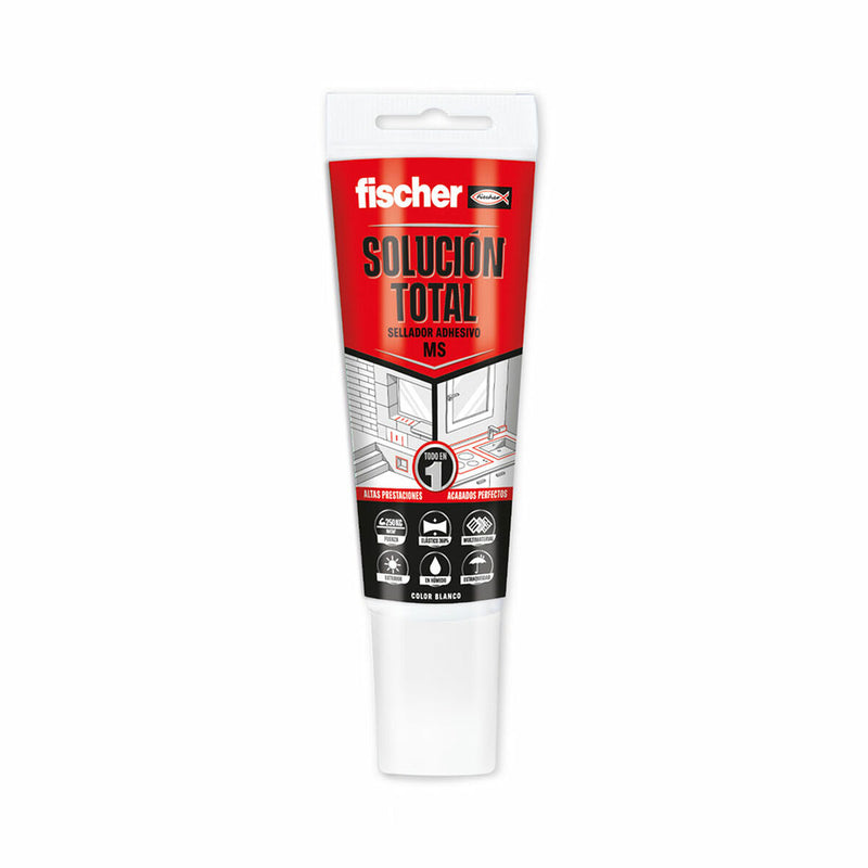 Sigillante/Adesivo Fischer MS Total Bianco 80 ml-0