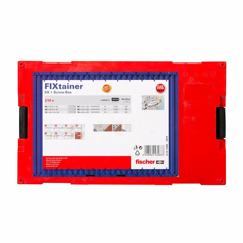 Dadi e viti Fischer Fixtainer Universale 210-1