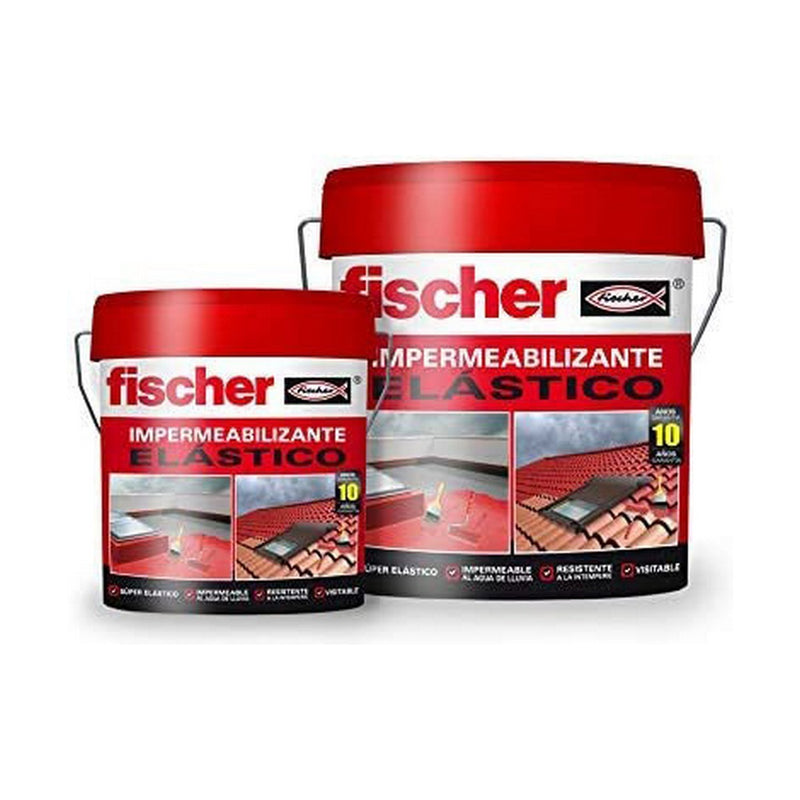 Impermeabilizzazione Fischer 547157 Rosso 4 L-2