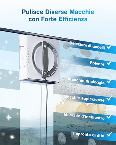 ECOVACS W2 OMNI Robot Lavavetri con Stazione Multifunzione ECOVACS