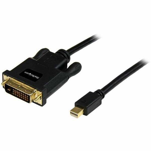 Adattatore Mini DisplayPort con DVI Startech MDP2DVIMM6B          (1,8 m) Nero 1.8 m-0