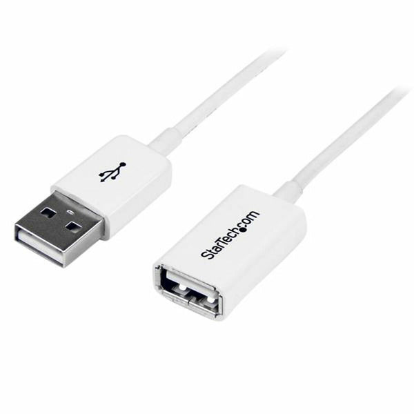 Cavo USB Startech USBEXTPAA1MW         Bianco-0