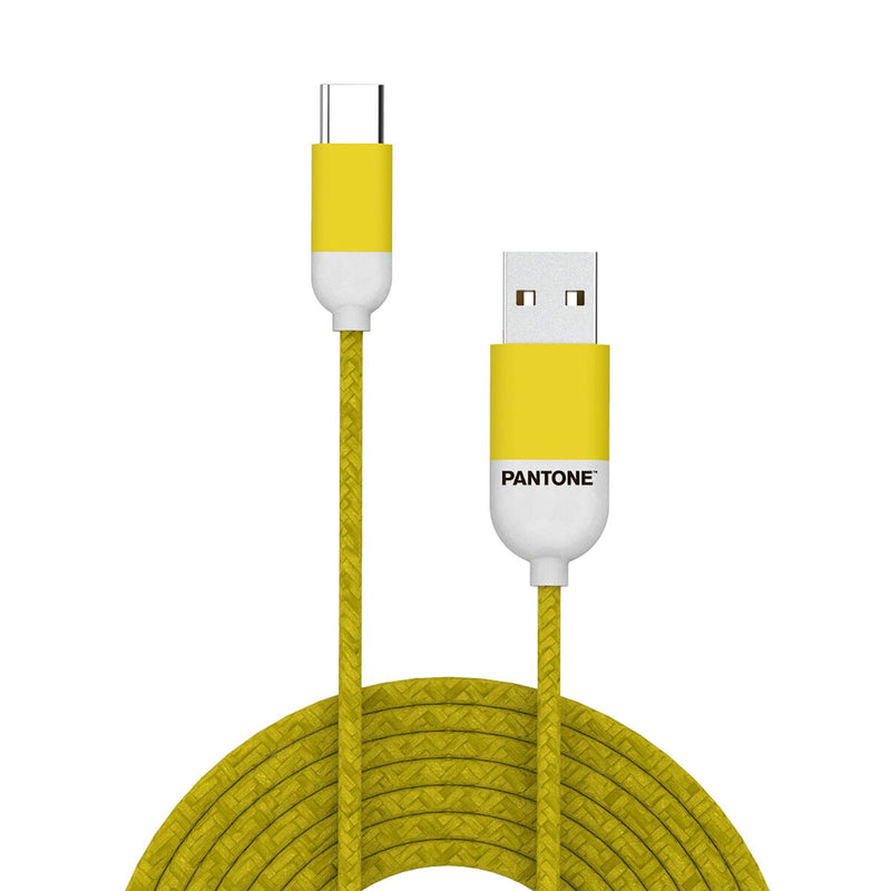 Cavo da USB-C a USB Celly PT-TC001-5Y Giallo 1,5 m-0