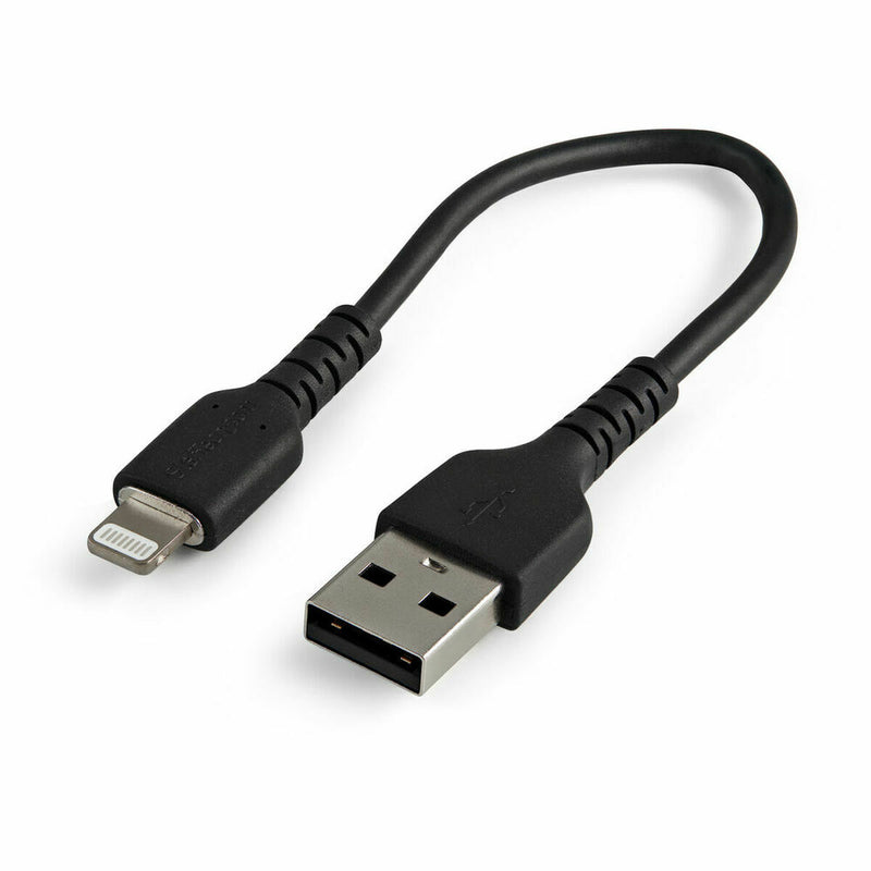 Cavo USB a Lightning Startech RUSBLTMM15CMB Nero 15 cm-0