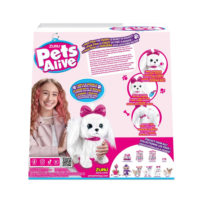 Cane Interattivo Lil Paw Paw Puppy Pets Alive 30 x 18 x 30 cm-5