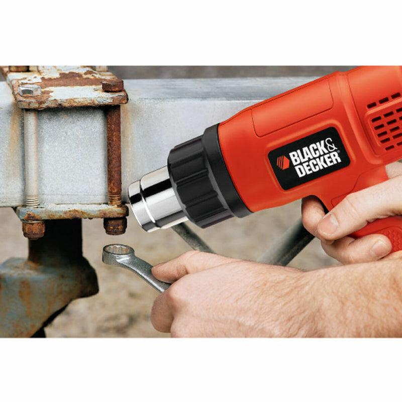 Pistola ad aria calda Black & Decker KX1650 1750 W Rosso Sverniciatore-1