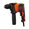 Set trapano e accessori Black & Decker BEH710K-QS 230 V 710 W-0