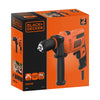 Set trapano e accessori Black & Decker BEH200-QS 500 W 230 V 230-240 V-1