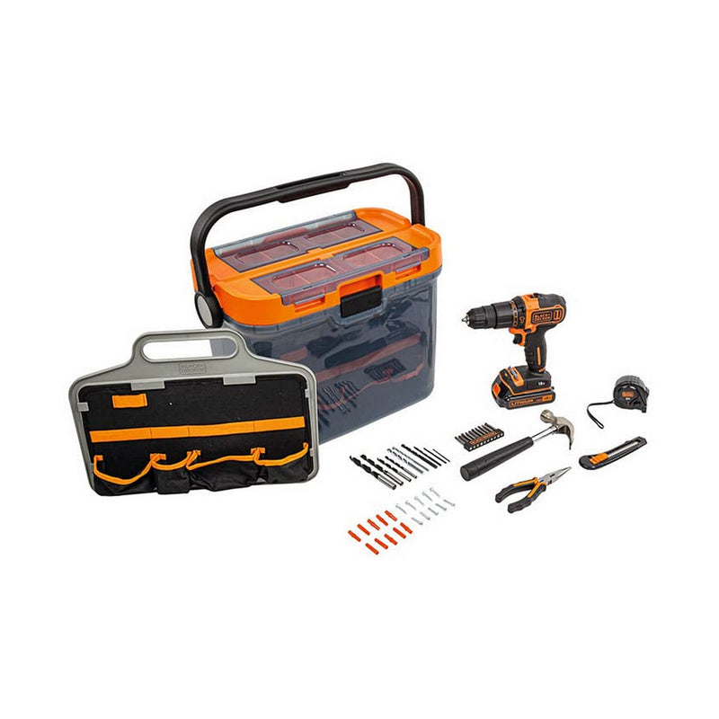 Set trapano e accessori Black & Decker bcksb05-qw 18 V-3