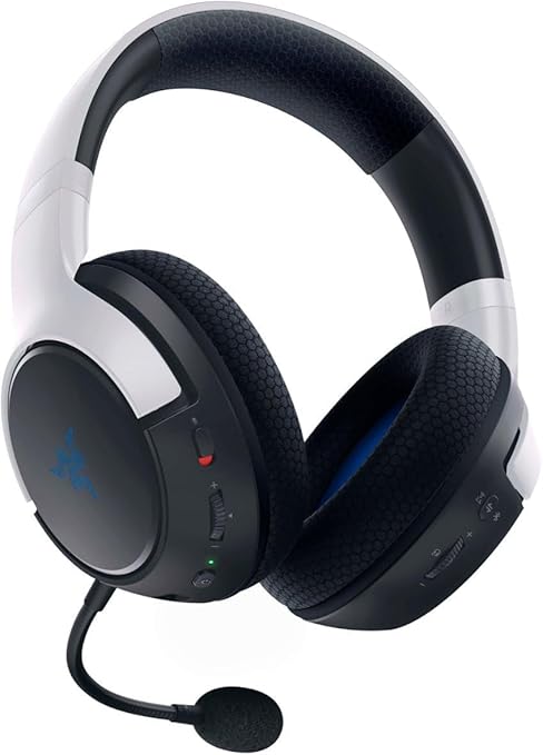 Razer  Razer Kaira  Cuffie da gioco wireless Dual per PlayStation 5/PS5, PC bianco/nero Razer