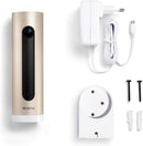 Netatmo Telecamera Wifi Interno con Supporto a Parete, 1080P, Videocamera di Sorveglianza, Sensore di Movimento, Visione Notturna, Senza Abbonamenti, Compatibile con Alexa, Google, Apple, NSC-AMZ Netatmo
