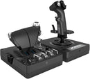 Logitech G X56 Controller Acceleratore e Joystick RGB X56 HOTAS  6 DoF Gradi di ‎Libertà, 4 Opzioni Tensionamento, +189 Controlli Programmabili, illuminazione RGB, 2x USB, PC ‎‎- Nero Logitech
