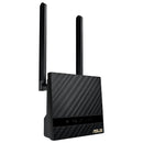 ASUS 4G-N16, Modem Router LTE, Velocità Internet Fino a 150Mbps, Connessione WiFi Ultraveloce, 3G e 4G, Porta Ethernet, configurazione semplice, compatibile con le sim di tutti gli operatori, Nero ASUS