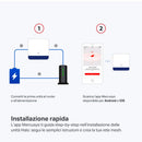Mercusys TP-Link Halo H1900G(3-pack) Router WiFi Mesh Dual Band AC1900Mbps, 3 Pezzi con Copertura fino a 550㎡, 3 Porte Gigabit Ethernet, Modalità Router e Access Point, Parental Control MERCUSYS