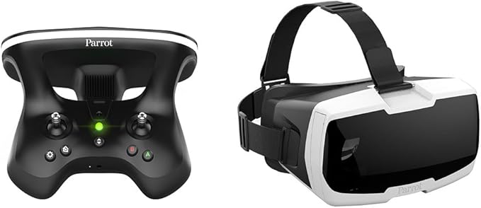 Parrot FPV Pack Kit Skycontroller 2 Controller +Cockpitglasses, Nero Parrot