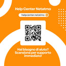 Netatmo Telecamera Wifi Interno con Supporto a Parete, 1080P, Videocamera di Sorveglianza, Sensore di Movimento, Visione Notturna, Senza Abbonamenti, Compatibile con Alexa, Google, Apple, NSC-AMZ Netatmo