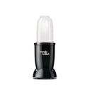 Magic Bullet frullatore elettrico, frullatore piccolo, 3 pezzi, potenza 200 Watt, nero, MBR03B Magic Bullet