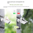 Wifi Hd Camera 1080P 2MP Rechargeable Wireless Camera with Solar Panel Night Vision App Control Smartphone IP66 Motion Detector for Indoor bigeshop