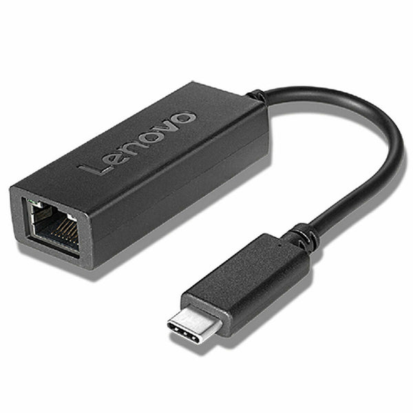 Adattatore USB C con Rete RJ45 Lenovo 4X90S91831 Nero-0