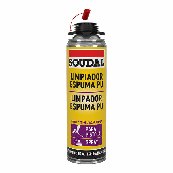 Detergente per schiuma di poliuretano Soudal 500 ml-0