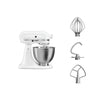 Sbattitore con frusta KitchenAid 5K45SSEWH Metallo Acciaio inossidabile Zinco-5