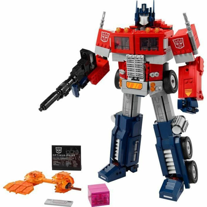 Set di Costruzioni   Lego  Icons 10302 Optimus Prime Transformers-4