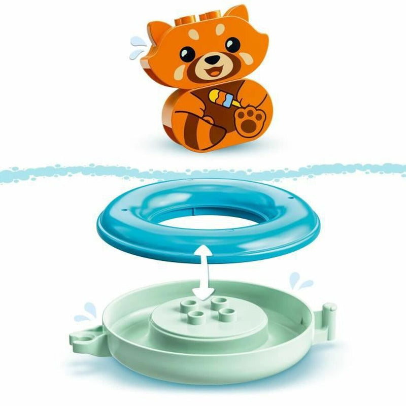 Playset Lego 10964 DUPLO Bath Toy: Floating Red Panda (5 Pezzi)-3