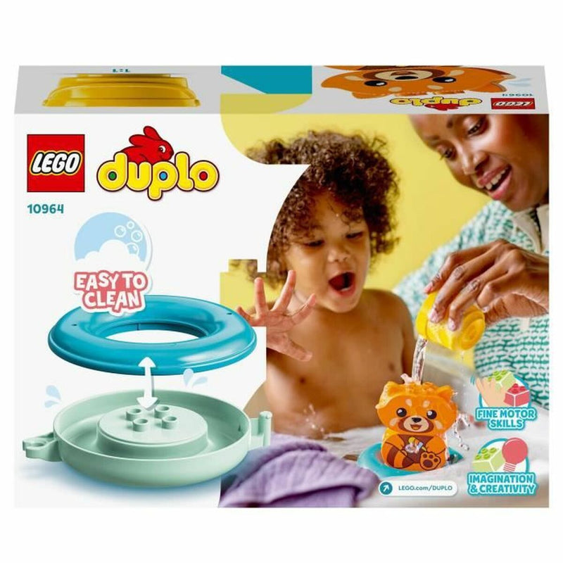 Playset Lego 10964 DUPLO Bath Toy: Floating Red Panda (5 Pezzi)-2