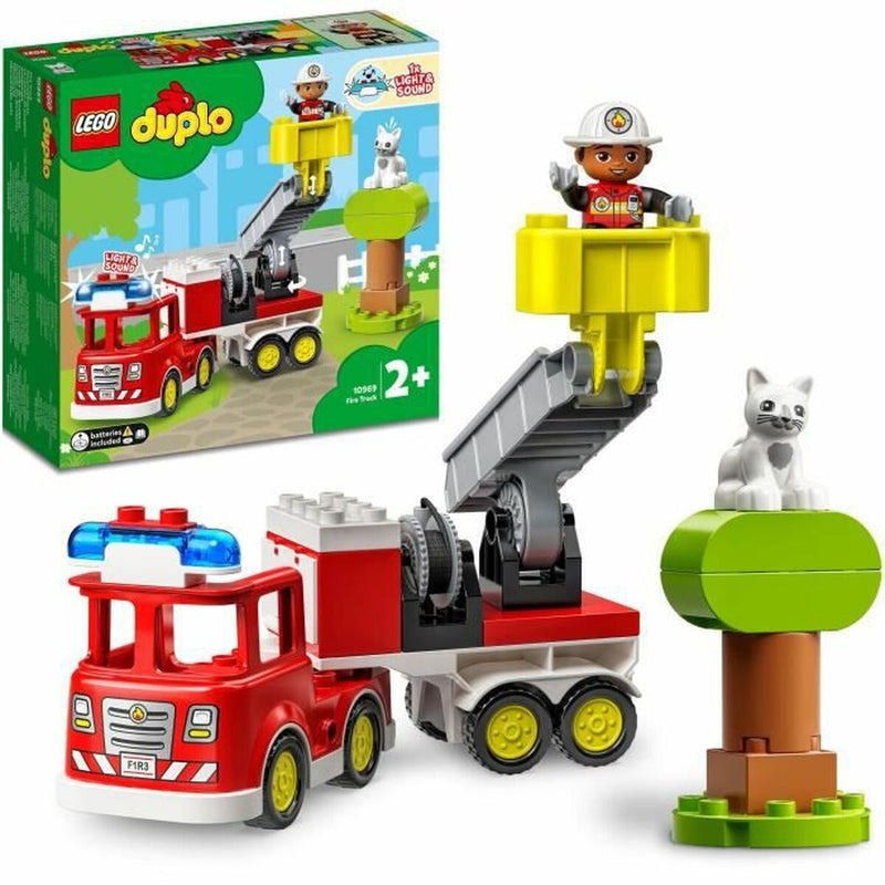 Playset Lego DUPLO Town 10969 Fire Truck 21 Pezzi-0