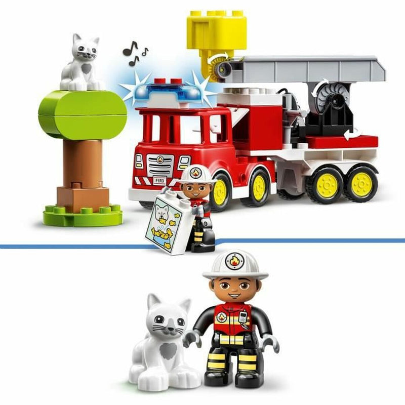 Playset Lego DUPLO Town 10969 Fire Truck 21 Pezzi-2