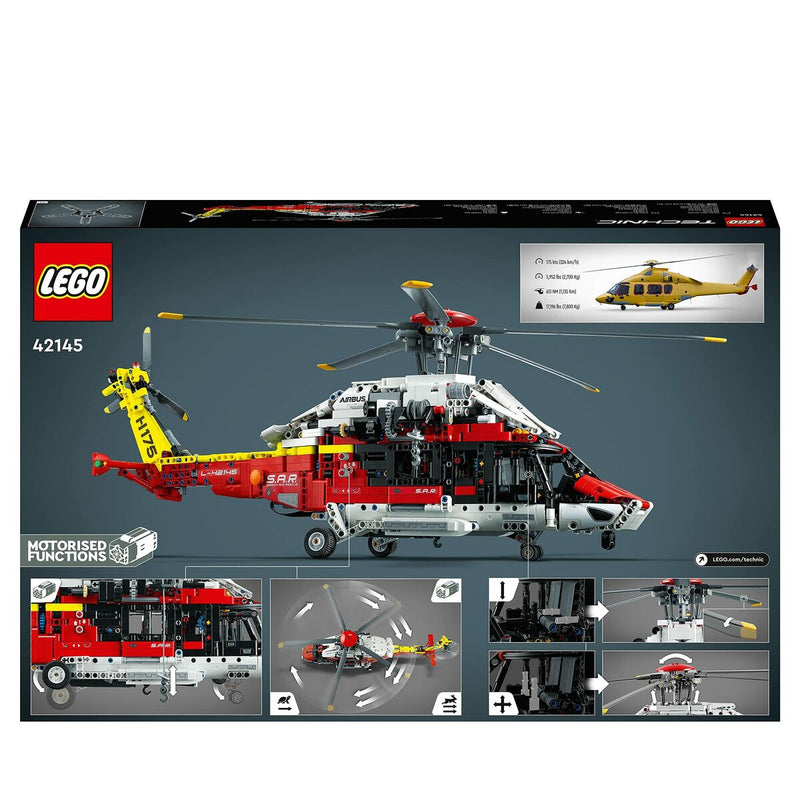 Playset di Veicoli   Lego Technic 42145 Airbus H175 Rescue Helicopter         2001 Pezzi-1