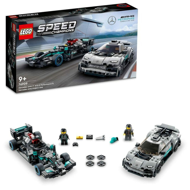 Playset Lego Speed Champions: Mercedes-AMG F1 W12 E Performance & Mercedes-AMG Project One 76909-0