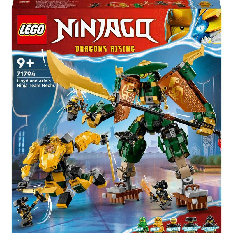 Set di Costruzioni Lego Ninjago 71794 The Ninjas Lloyd and Arin robot team-6