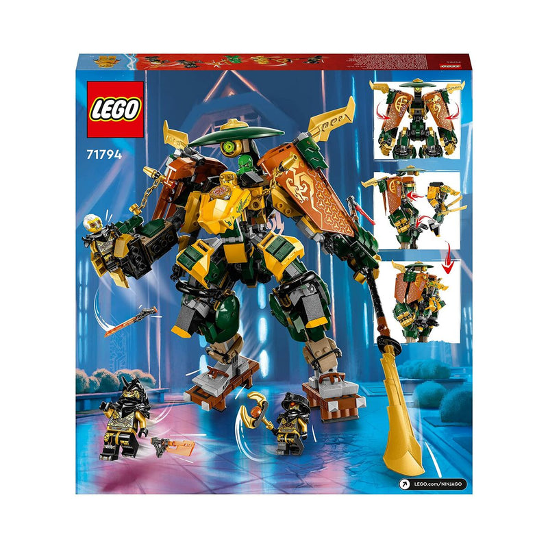 Set di Costruzioni Lego Ninjago 71794 The Ninjas Lloyd and Arin robot team-1