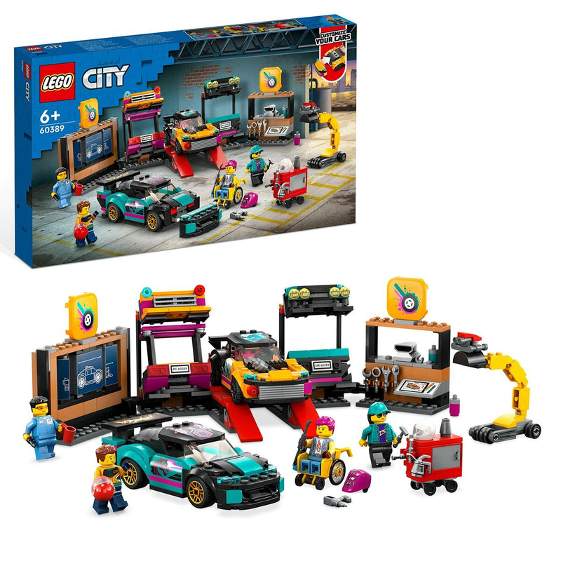 Playset Lego City 60389 Customization garage 507 Pezzi-0