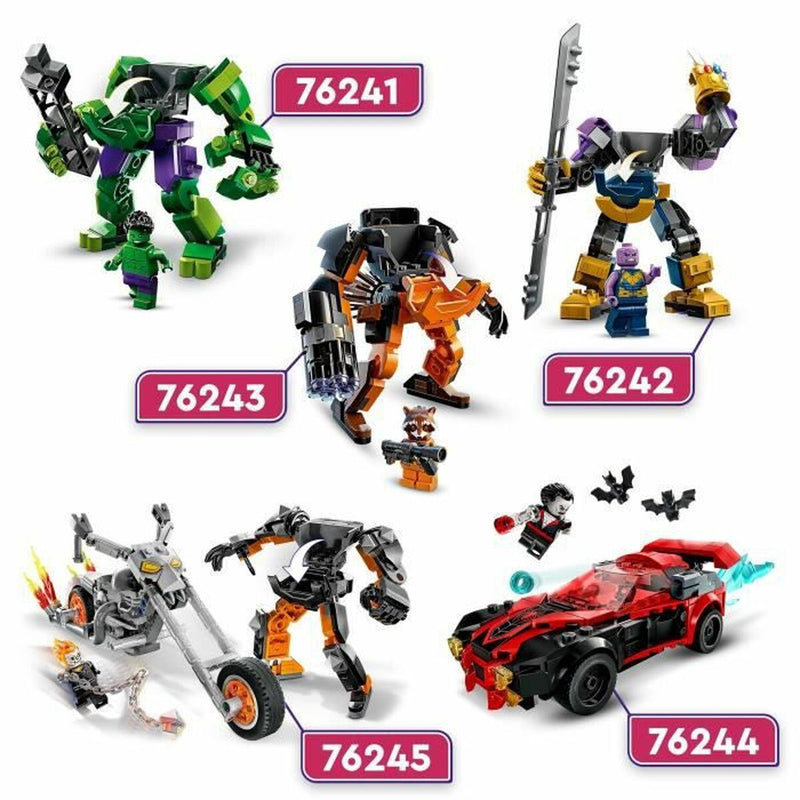 Playset Lego Marvel 76245 The robot and motorcycle of Ghost Rider Multicolore + 7 Anni 264 piezas-1