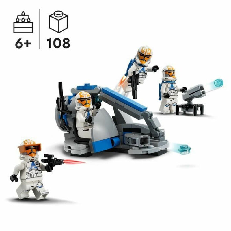 Playset Lego Star Wars 75359 Ahsoka's Clone Trooper 332nd Battle Pack 108 Pezzi-4