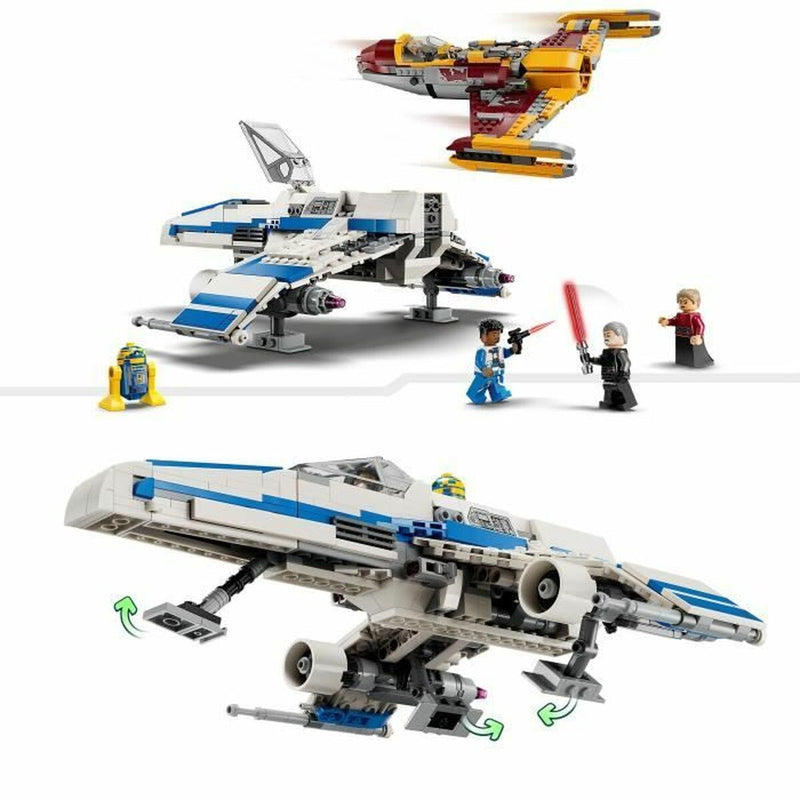 Playset Lego Star Wars 75364 New Republic E-Wing vs Shin Hati's Starfighter 1056 Pezzi-4