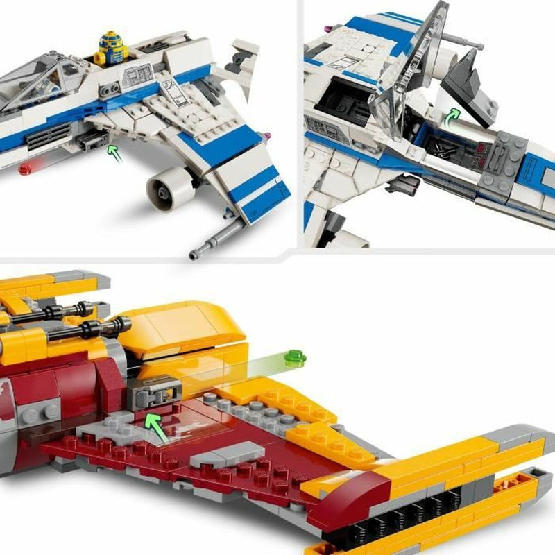 Playset Lego Star Wars 75364 New Republic E-Wing vs Shin Hati's Starfighter 1056 Pezzi-3