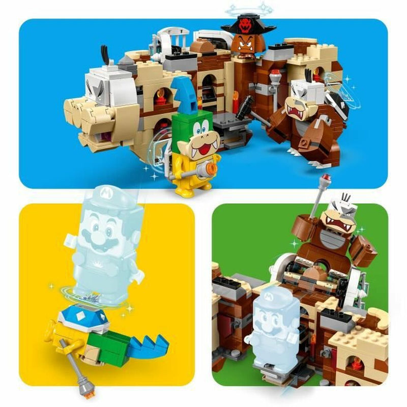 Playset Lego 71427 Super Mario: Larry's and Morton's Airships 1062 Pezzi-3