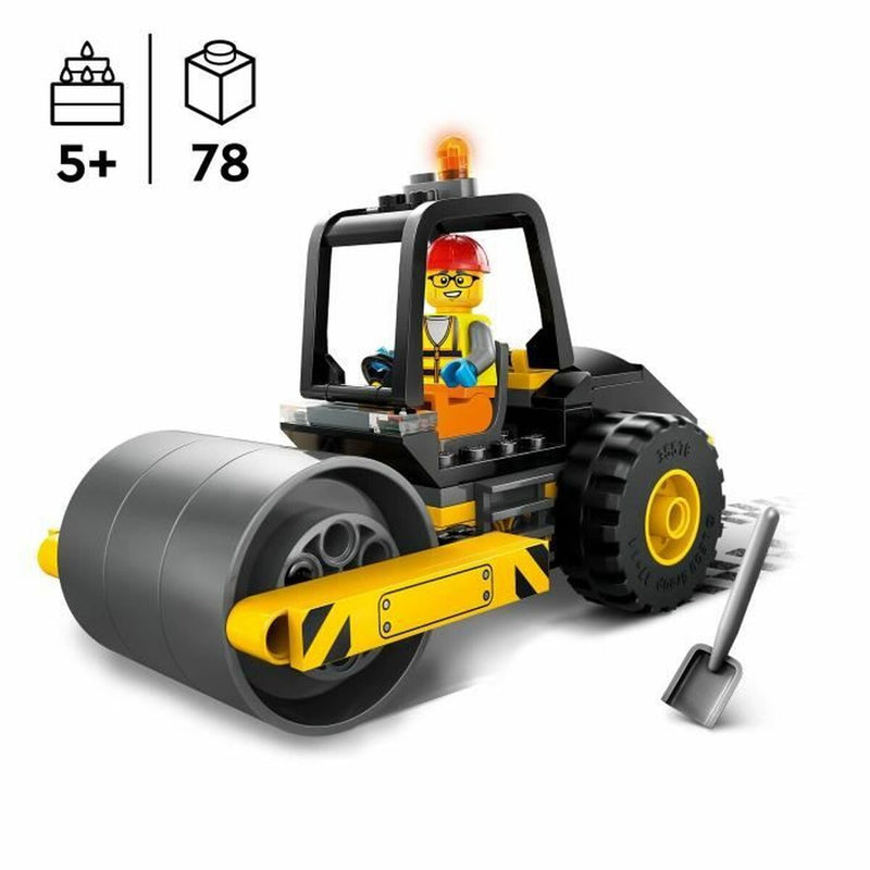 Playset Lego 60401 Road roller-4