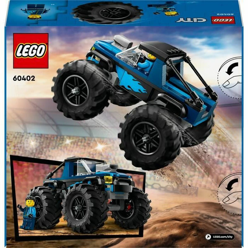 Playset Lego 60402 Monster Truck Blue-1