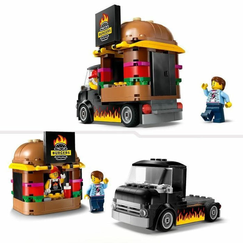 Playset Lego 60404 Hamburger truck-4