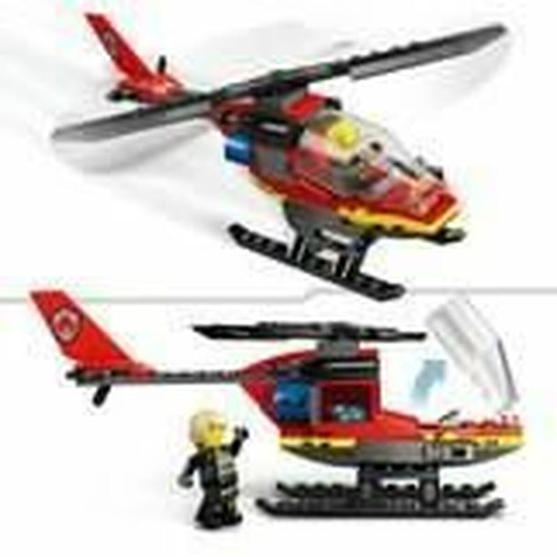 Playset Lego 60411 Fire Rescue Helicopter-4