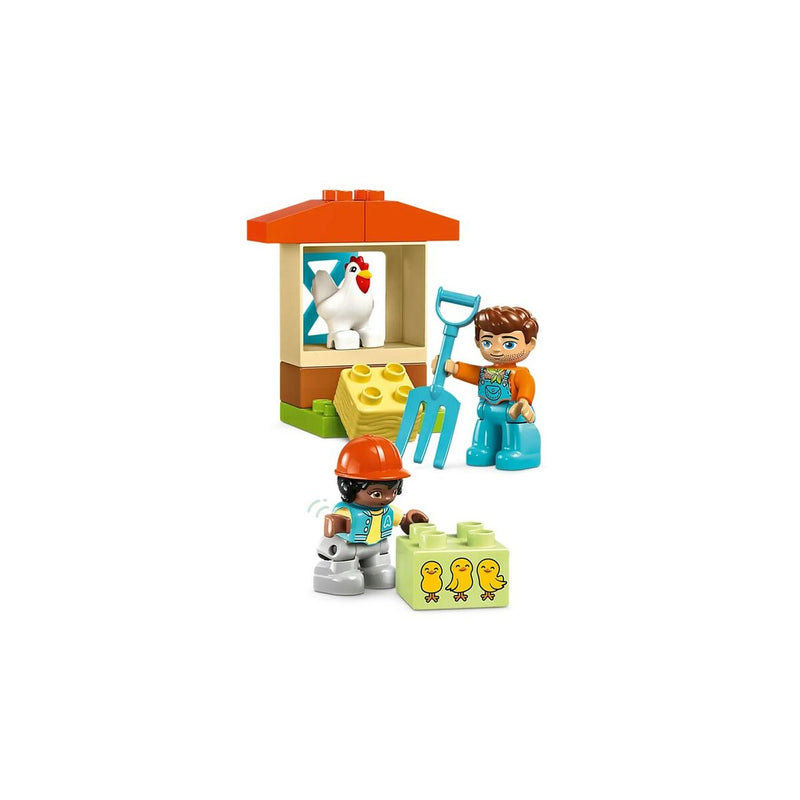 Playset Lego 10416 Caring for Animals at ther farm 74 Pezzi-1