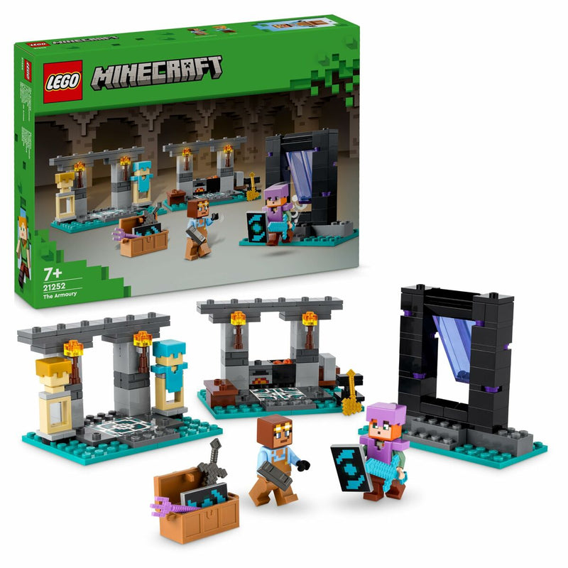 Playset Lego Minecraft: The Armoury-6