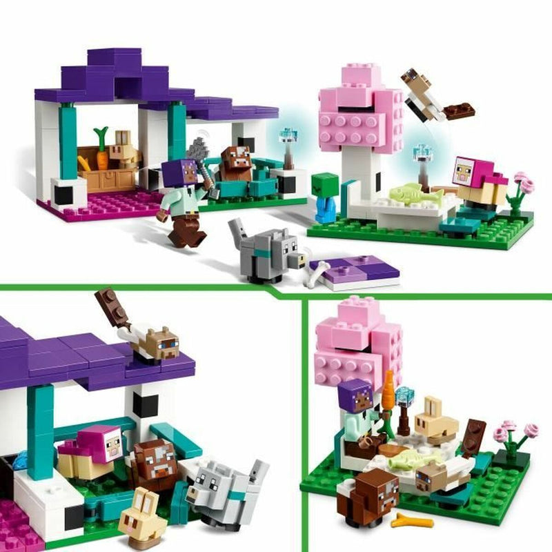 Playset Lego 21253 Minecraft The animal Sanctuary-4