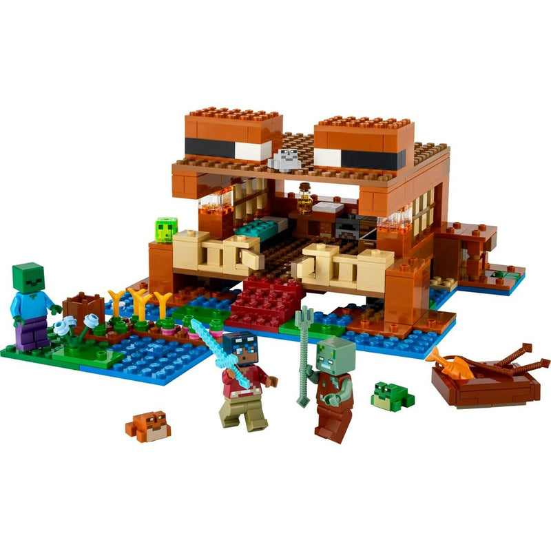 Playset Lego 21256 Minecraft The Frog House-9